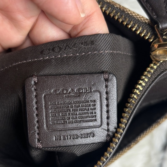 Coach Tan and Brown Crossbody Bag - Picture 7 of 12